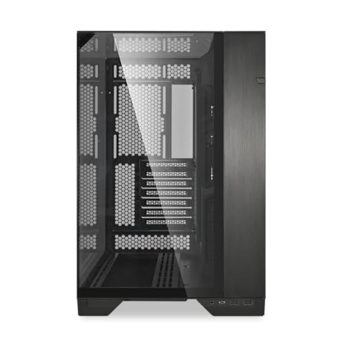 Lian Li O11 Vision - Triple Tempered Glass Panels - Dual-Chamber ATX Mid Tower PC Case - Up to 2 x 360mm Radiators - Removable Motherboard Tray for PC Building - Up to 455mm Large GPUs (O11VX.US) by Lian Li - Image 3