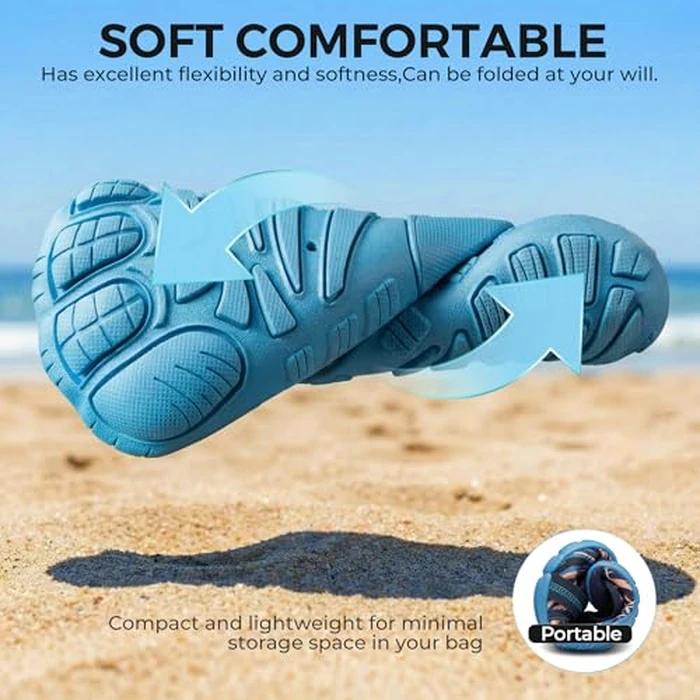 SEEKWAY Barefoot Water Shoes for Kids - Wide Toe Box and Quick-Dry Sand Shoes Toddler for Hiking Swim Beach Pool Kayak Sport Accessories, Camping Essentials Must-Haves for Boys Girls Sizes by SEEKWAY - Image 3