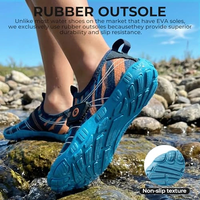 SEEKWAY Barefoot Water Shoes for Kids - Wide Toe Box and Quick-Dry Sand Shoes Toddler for Hiking Swim Beach Pool Kayak Sport Accessories, Camping Essentials Must-Haves for Boys Girls Sizes by SEEKWAY - Image 4