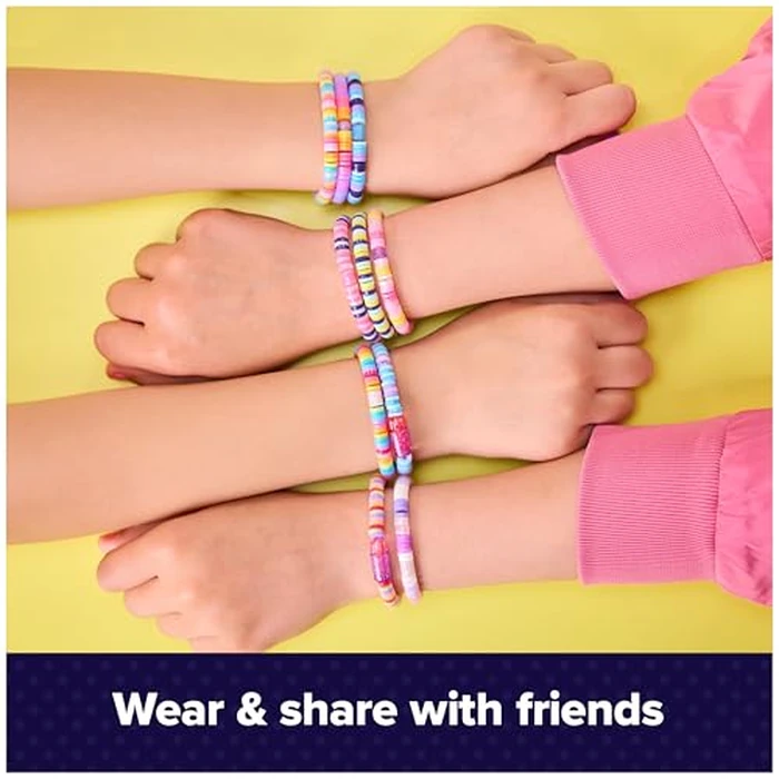 Cool Maker, Stack’d Heishi Studio Bracelet Making Kit with Easy Beading Pen & over 1200 Beads for Bracelets, Makes 15, Arts and Crafts Kids Toys for Girls Ages 7 and up by Cool MAKER - Image 5