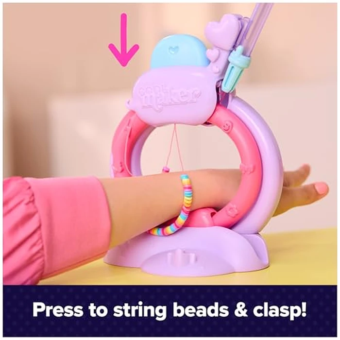 Cool Maker, Stack’d Heishi Studio Bracelet Making Kit with Easy Beading Pen & over 1200 Beads for Bracelets, Makes 15, Arts and Crafts Kids Toys for Girls Ages 7 and up by Cool MAKER - Image 6
