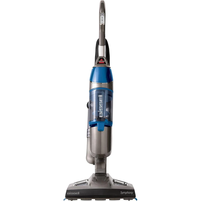 Bissell 1132 Symphony All-in-One Vacuum & Sanitizing Steam Mop - Grey/Blue - Excellent by Bissell - Refurbished - Excellent condition - US$114.91