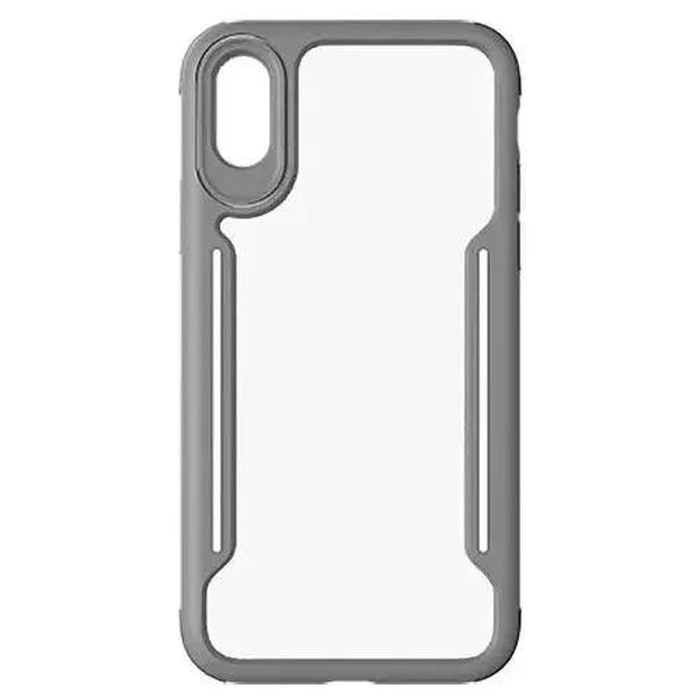 Verizon Slim Guard Clear Grip Phone Case for iPhone XR - Grey/White by Verizon - Refurbished - Excellent condition