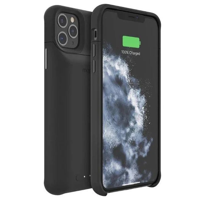 Mophie Juice Pack Access External Battery Case with Wireless Charging for Apple iPhone 11 Pro Max - Black by Mophie - Refurbished - Good condition