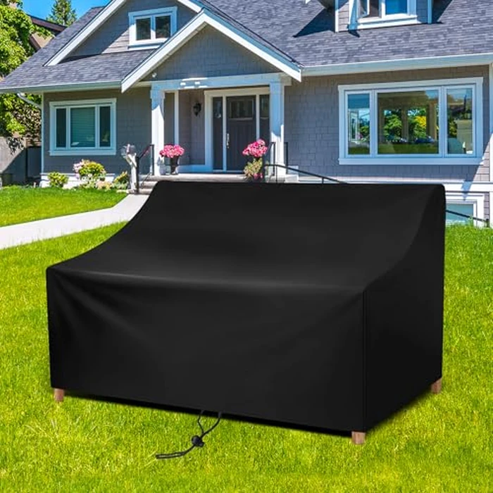 Patio Sofa Covers 3-Seat Outdoor Patio Furniture Covers Waterproof Winter Loveseat Covers for Outdoor Furniture Durable Anti UV and No Tears 75"L x26"W x 35"H by Eihowert - Image 7