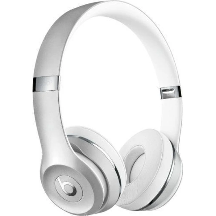 Beats by Dre Solo3 Wireless On-Ear Headphones - Satin Silver by Beats by Dre - Refurbished - Premium condition