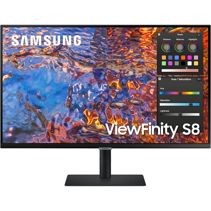 Samsung S8 4K IPS FreeSync Monitor 32" - Black - 32 Inch by Samsung - Image 1
