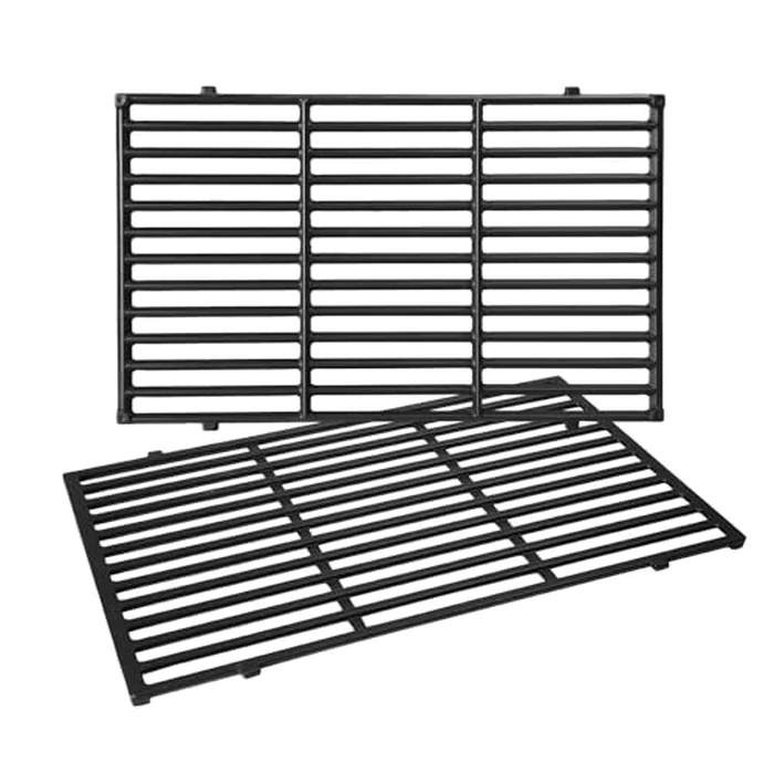 Rushare 7638 Grill Grates for Weber Spirit I & Spirit II 300 Series, Spirit E/S-310 E/S-320 E/S-330, Spirit 700, Genesis Silver/Gold B & C Grill Replacement Parts, Cast Iron, 17.5 x 11.9 Inch, 2-Pack by Rushare - Used - Very Good condition - US$36.50