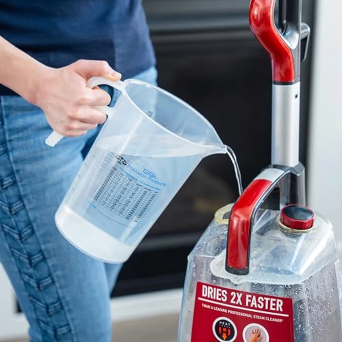 Half Gallon 64oz (2 quart) Measure Pitcher- Conversion Chart-Strong Food Grade - Resistant to Chemicals- Great for Lawn, Pool & Spa, Ag, Home Hobbies, Lye, Cooking, Shop Motor Oil Fluids Made In USA by Turnah - Image 5