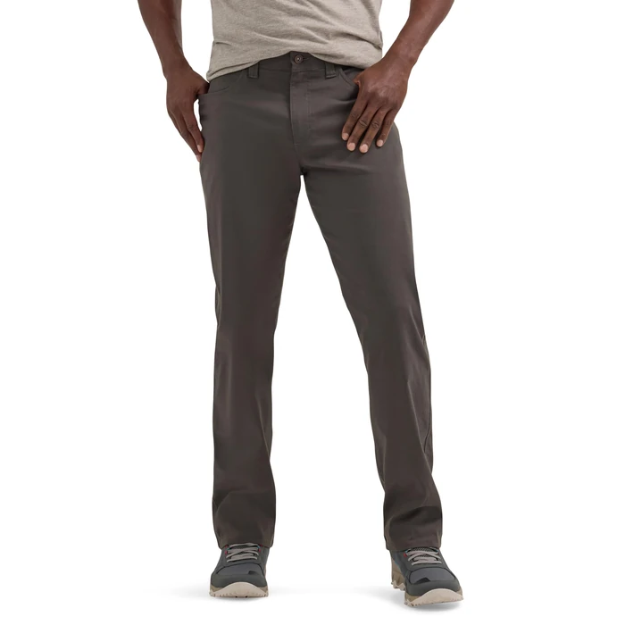 Wrangler Authentics Men's Performance 5 Pocket Outdoor Pant, Asphalt, 38W x 32L by Wrangler Authentics - Used - Like New condition - US$30.69