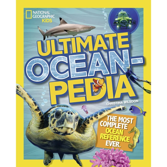 National Geographic Kids Ultimate Oceanpedia: The Most Complete Ocean Reference Ever by National Geographic Kids - Used - Acceptable condition - CA$13.08
