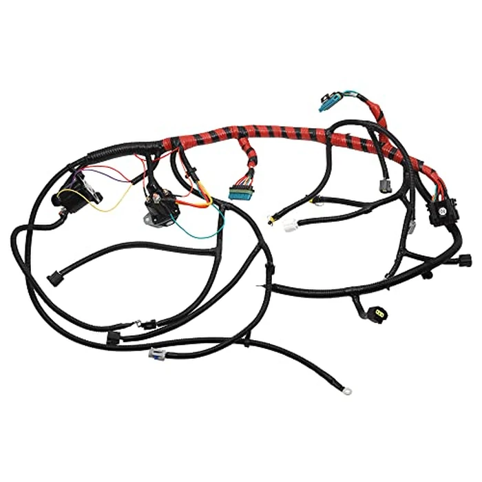 Dasbecan 7.3 Engine Wiring Harness Compatible with 1999 2000 2001 Ford F250 F350 F450 F550 Super Duty Excursion 7.3L Diesel, W/O Cali Replacement Replaces# F81Z-12B637-EA by Dasbecan - Used - Like New condition