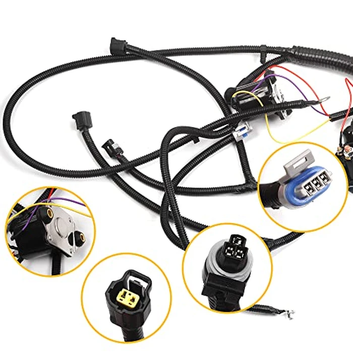 Dasbecan 7.3 Engine Wiring Harness Compatible with 1999 2000 2001 Ford F250 F350 F450 F550 Super Duty Excursion 7.3L Diesel, W/O Cali Replacement Replaces# F81Z-12B637-EA by Dasbecan - Image 4