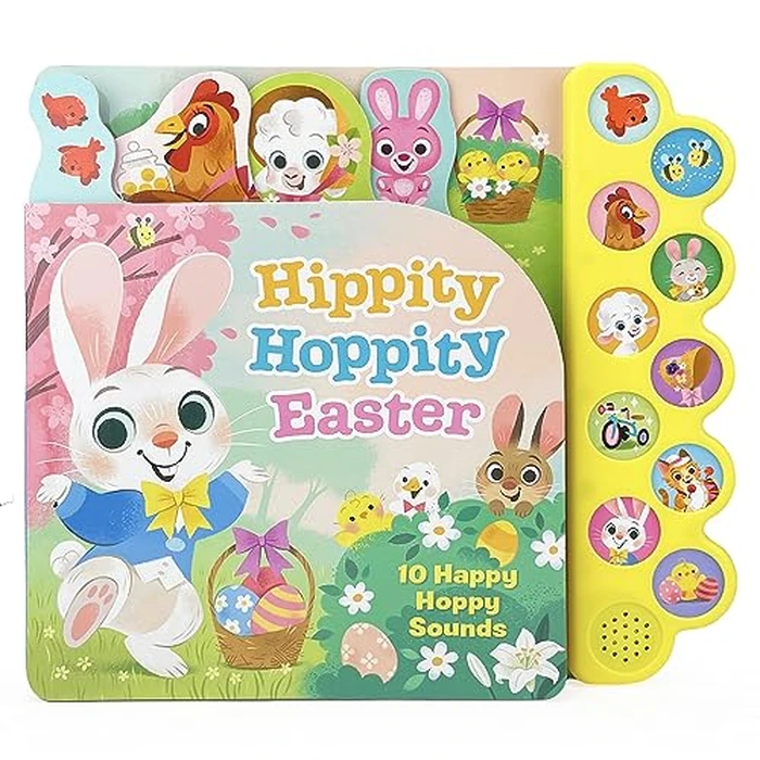 Hippity, Hoppity, Easter Bunny -10 Happy Hoppy Sounds for Easter-time Fun by Cottage Door Press - Used - Acceptable condition - US$4.47