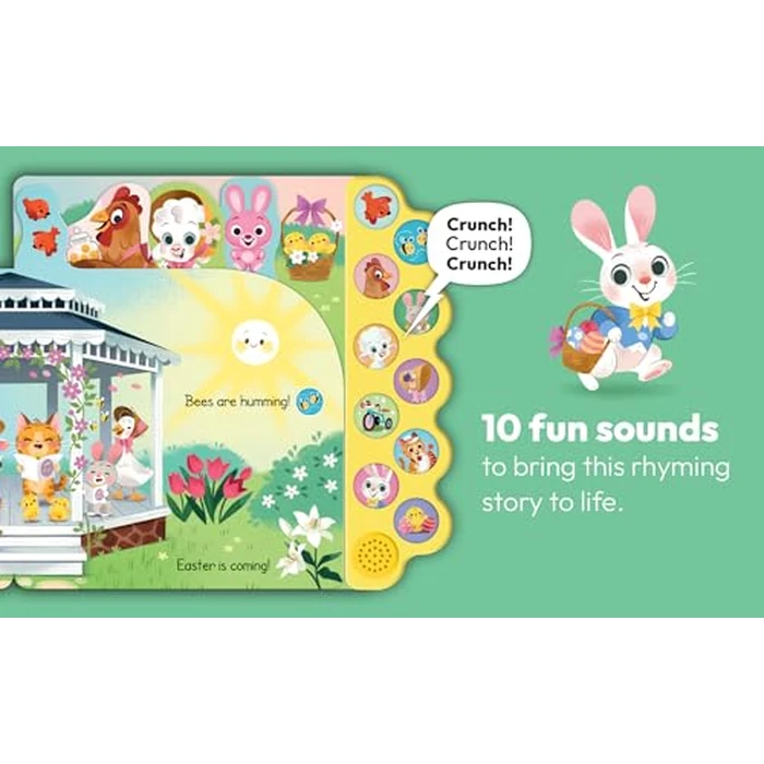 Hippity, Hoppity, Easter Bunny -10 Happy Hoppy Sounds for Easter-time Fun by Cottage Door Press - Image 2