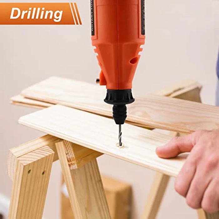 480Pcs Rotary Tool Accessories Kit, GOXAWEE 1/8 inch Shank Rotary Tool Accessory Set, Multi Purpose Universal Kit for Cutting, Drilling, Grinding, Polishing, Engraving & Sanding by GOXAWEE - Image 4