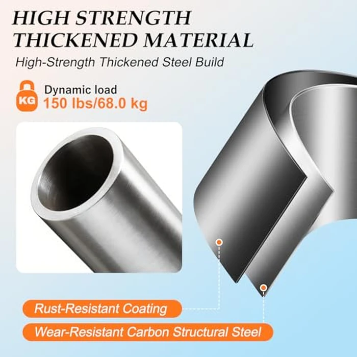 SUDOO Folding Kayak Roof Rack 2 Pairs 4pcs Foldable J-Bar Heavy Duty Kayak Carrier Universal Fit for Square Oval Factory Crossbars for Kayaks Canoes Surfboards Ski Boards by SUDOO - Image 4