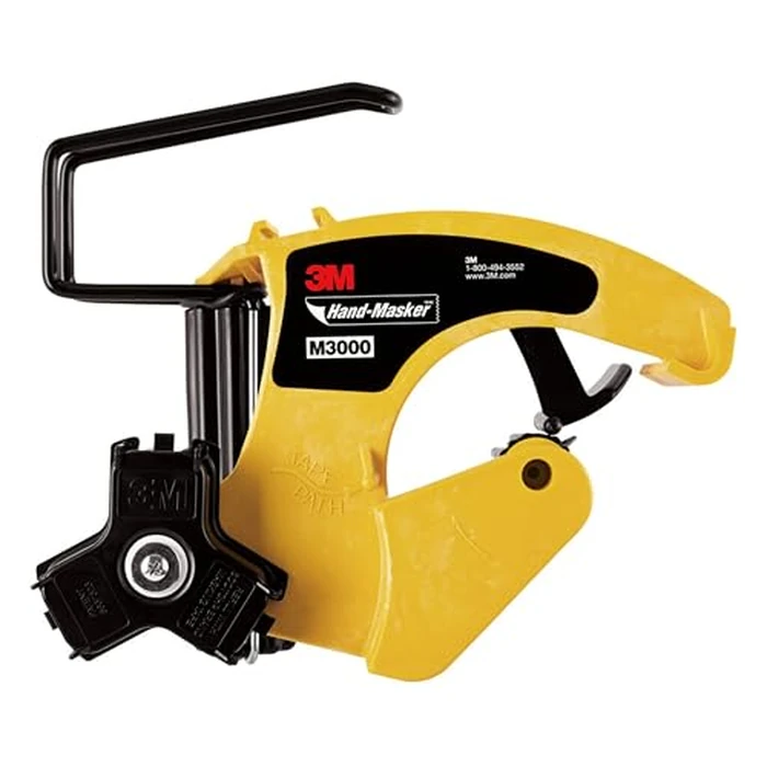 3M Hand Masker M3000 Tape Dispenser, Film & Tape, Applies Painter's Tape to Masking Film or Paper in One Continuous Application, Compact & Lightweight Design, Saves Time When Preparing For Painting by 3M - Used - Like New condition - US$35.87