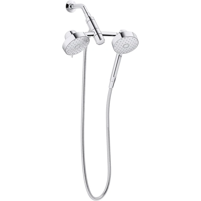 KOHLER K-23218-CP Awaken 2-in-1 Multifunction Shower Combo Kit, Durable Materials, Versatile Spray, Polished Chrome by Kohler - Image 2
