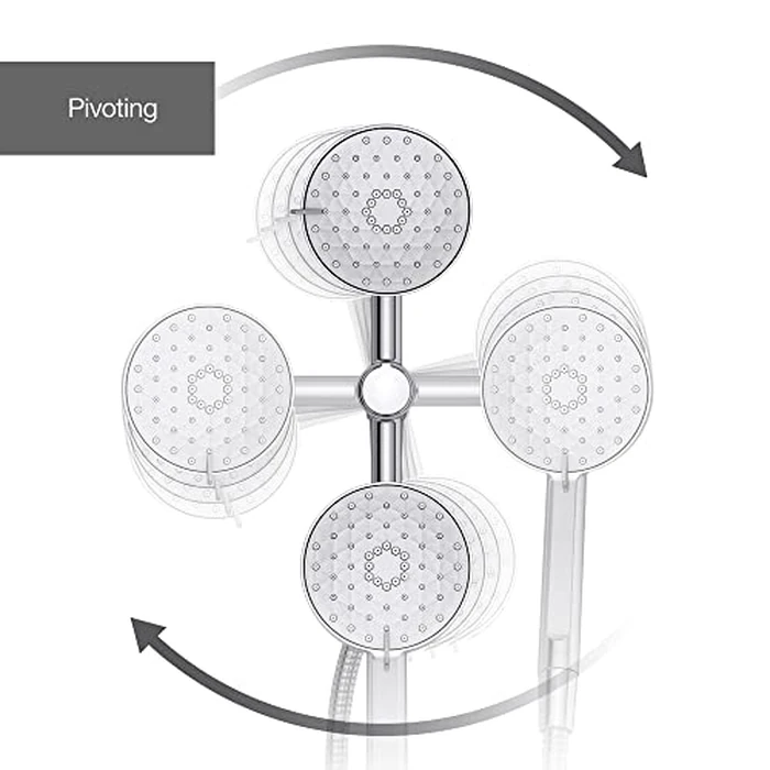 KOHLER K-23218-CP Awaken 2-in-1 Multifunction Shower Combo Kit, Durable Materials, Versatile Spray, Polished Chrome by Kohler - Image 6
