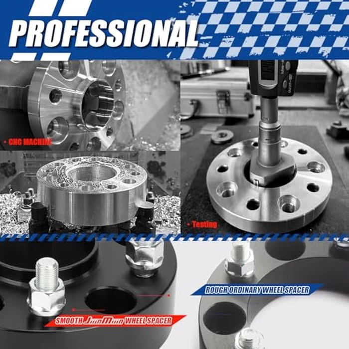 JiiinMiiin 5X120 Wheel Spacers, 2PCS 15mm Hubcentric Forged Adapters for E36 E46 E90 E92 E60 318i 323i 325i 328i 330i 335i 525i 545i Thread Pitch M12x1.5 Hub Bore 72.56mm by JiiinMiiin - Image 7
