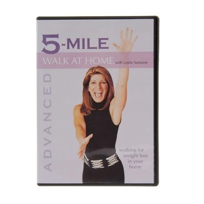 Leslie Sansone In-Home Walking 5 Mile Walk DVD - Used - Good condition