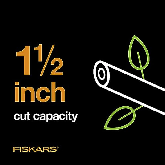 Fiskars 28" Loppers for Tree Trimming, Heavy Duty, Rust-Resistant Sharp Bypass Steel Blade Loppers, Branch Cutter up to 1.5" Diameter Cut Capacity, Shock-Absorbing Handle, Garden Tools by Fiskars - Image 5