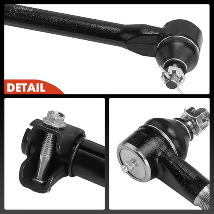 A-Premium Set of 6, Front Inner & Outer Tie Rod End with Adjusting Sleeve, Compatible with Ford - 1992-2006 - E-250, E-250 Econoline, E-350 Econoline/Club Wagon/Super Duty/Econoline Club Wagon by A-Premium - Image 8