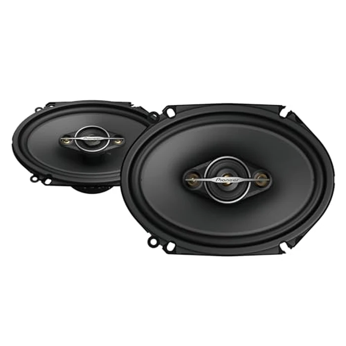 PIONEER A-Series Standard TS-A6881F 6” x 8” 4-Way Speakers (Pair) - 350W Max, Balanced Sound + Smooth Treble, Enhanced Bass, Great Stock Replacement by PIONEER - Used - Like New condition