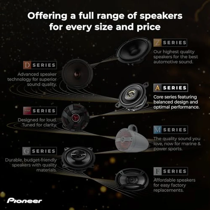 PIONEER A-Series Standard TS-A6881F 6” x 8” 4-Way Speakers (Pair) - 350W Max, Balanced Sound + Smooth Treble, Enhanced Bass, Great Stock Replacement by PIONEER - Image 7