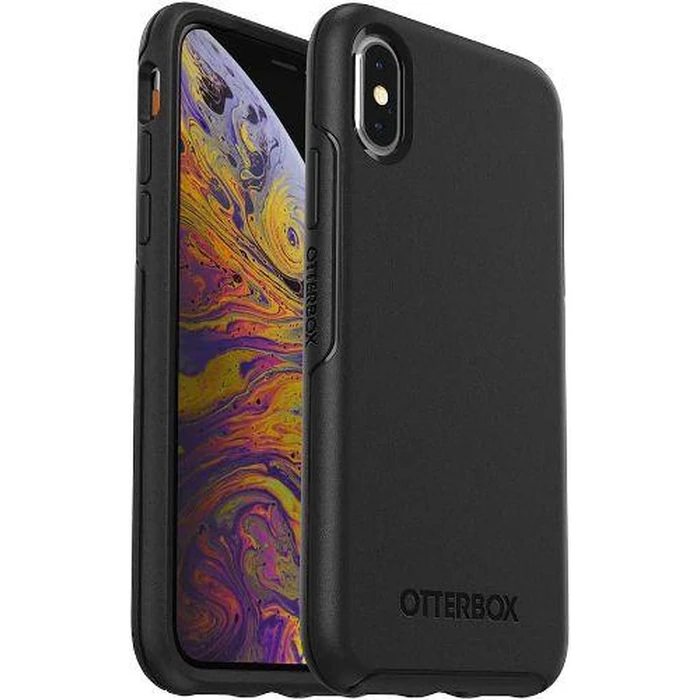 OtterBox Symmetry Series Protective Phone Case for iPhone X - Black by OtterBox - Refurbished - Acceptable condition - US$21.89