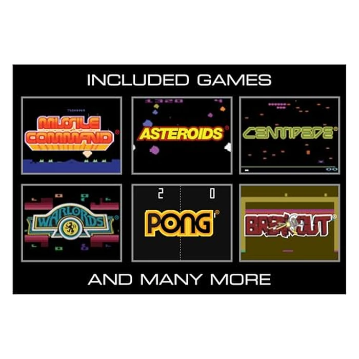 My Arcade Atari Pocket Player Pro: Portable Video Game Console with 100 Games, 2.75" Color Display, Ergonomic Design by MY ARCADE - Image 5