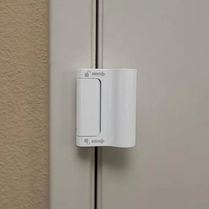 Prime-Line U 114707 New and Improved Door Reinforcement Lock with Integral Pull - Add Extra, High Security to Your Home and Prevent Unauthorized Entry - 3 in. Stop, Solid Brass, Bronze (Single Pack) by PRIME-LINE - Image 4