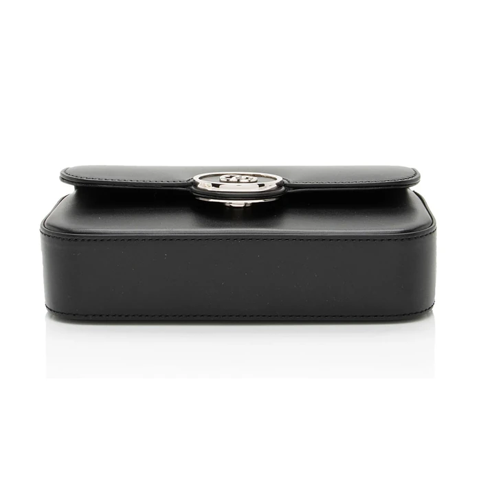 Gucci Calfskin Petite GG Mini Shoulder Bag - Calfskin - Black by Gucci - Image 4