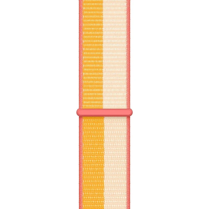 Apple Watch Sport Loop Band (45mm) - Maize/White - Regular by Apple - Image 1