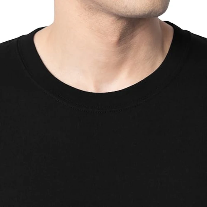 Fruit of The Loom Men's Eversoft Cotton T Shirts, Breathable & Moisture Wicking with Odor Control, Sizes S-4X, Long Sleeve-Black Ink by Fruit of the Loom - Image 2