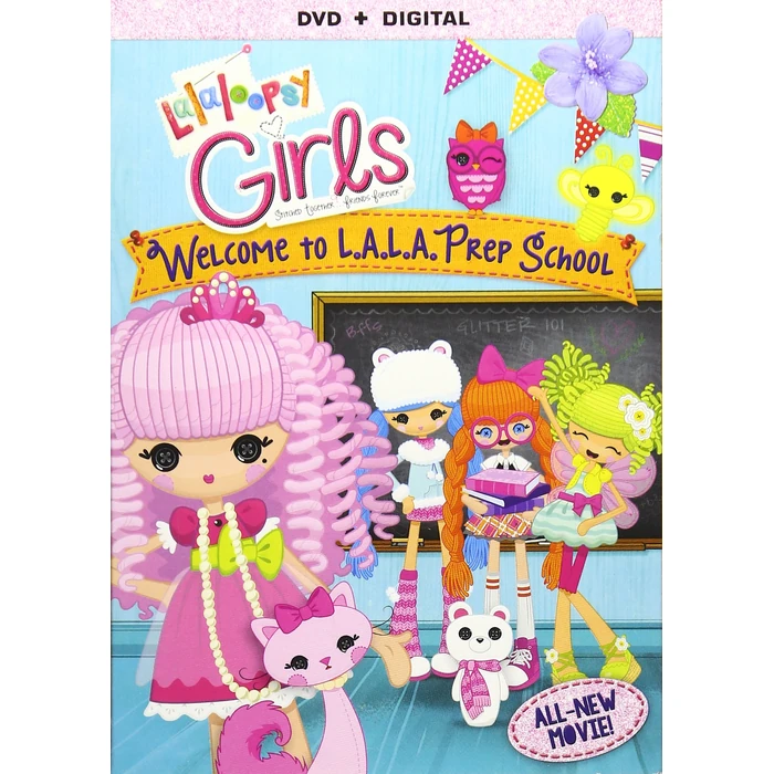 Lalaloopsy Girls: Welcome To L.A.L.A. Prep School [DVD + Digital] by Lionsgate - Used - Acceptable condition - US$5.82