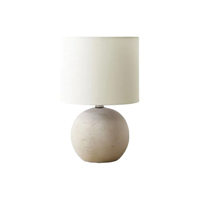 Monarch Specialties I 9851 Lighting, Table Lamp, 16" H, Ivory Concrete, Ivory/Cream Shade, Contemporary, Modern by Monarch Specialties - Used - Very Good condition - CA$56.22