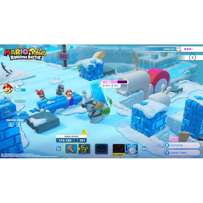 Mario + Rabbids Kingdom Battle and Sparks of Hope - Amazon Exclusive, Nintendo Switch (Code in a Box) by Ubisoft - Image 2