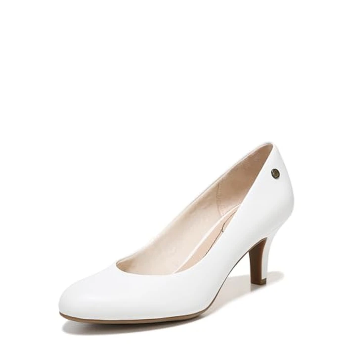 LifeStride Women's Parigi Dress Pump, White, 5 M US by LifeStride - Image 1