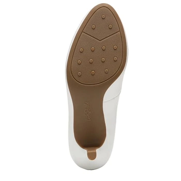 LifeStride Women's Parigi Dress Pump, White, 5 M US by LifeStride - Image 4