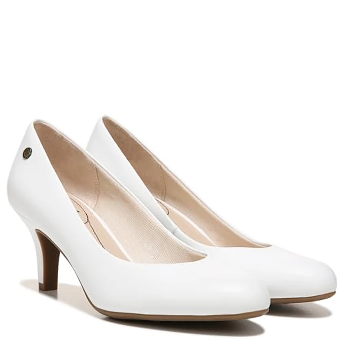 LifeStride Women's Parigi Dress Pump, White, 5 M US by LifeStride - Image 7
