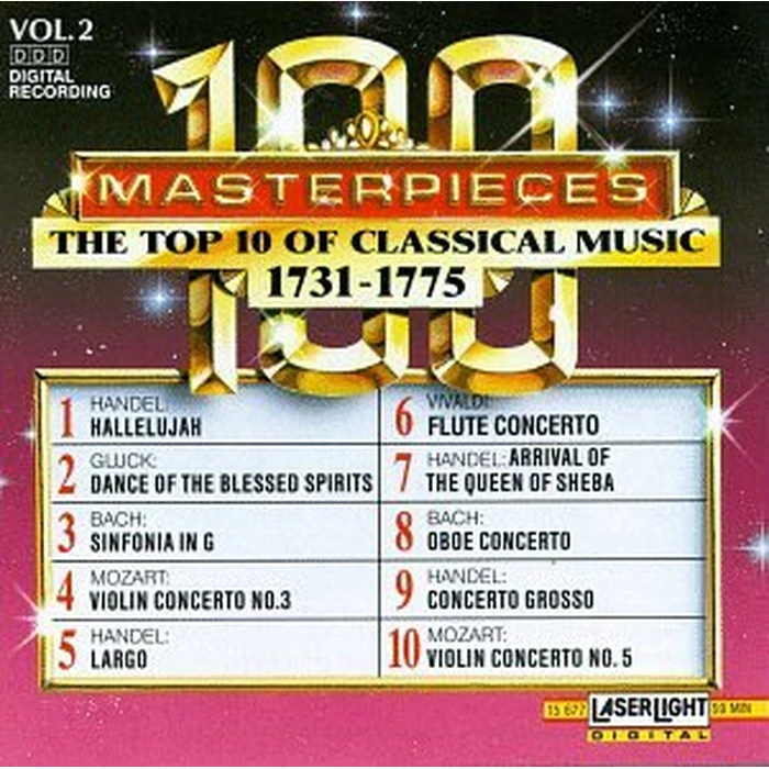 Top 10 of Classical Music 1731-1775 2 by Delta - Used - Like New condition - CA$4.15