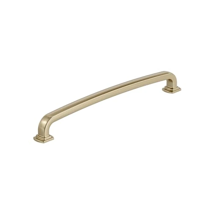 Amerock Surpass 8-13/16 inch (224mm) Center-to-Center Golden Champagne Cabinet Pull, BP55521BBZ by Amerock - Used - Like New condition - US$25.64