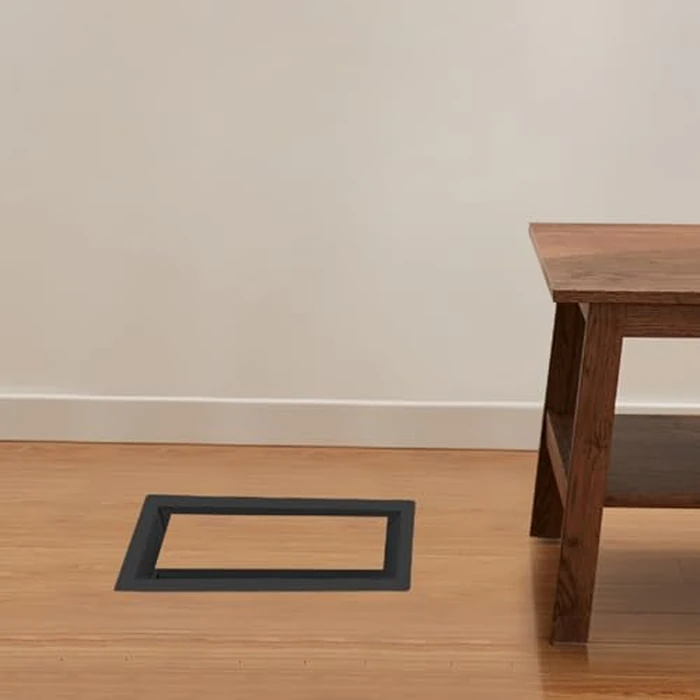 StreamWay Drop-In Floor Vent - 4 x 10 inch - Black by StreamWay - Image 4