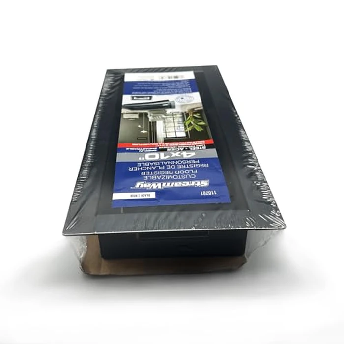 StreamWay Drop-In Floor Vent - 4 x 10 inch - Black by StreamWay - Image 6