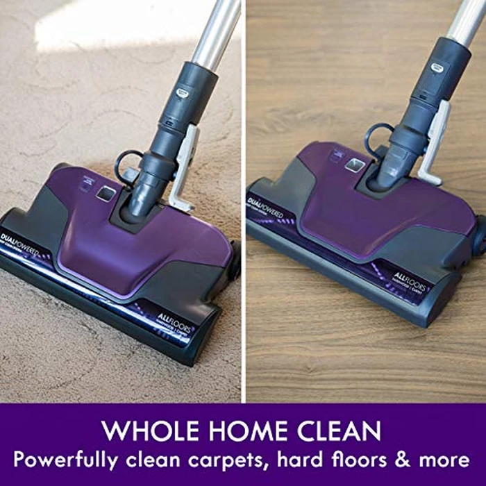 Kenmore 600 Series Friendly Lightweight Bagged Canister Vacuum with Pet PowerMate, Pop-N-Go Brush, 2 Motors, HEPA Filter, Aluminum Telescoping Wand, Retractable Cord and 4 Cleaning Tools, Purple by Kenmore - Image 2