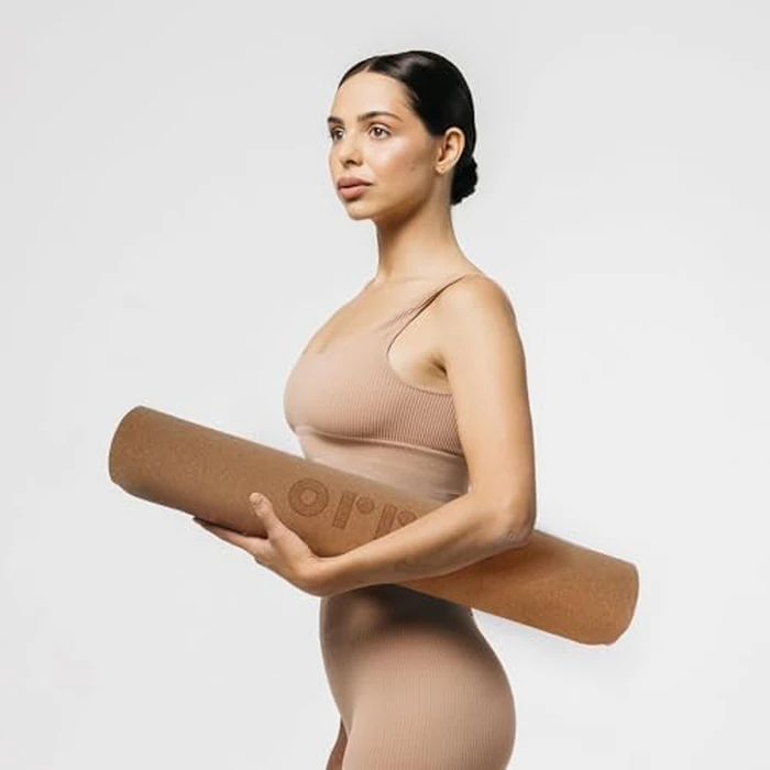 ORRY Cork Yoga Mat (PU Cork) - Double Sided Non-Slip Yoga Mat - 183cm x 61cm, Thickness of 4mm by ORRY - Image 7
