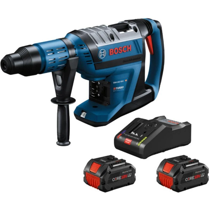 Bosch GBH18V-45CK24-RT PROFACTOR 18V Brushless Cordless Rotary Hammer Kit - Blue by Bosch - Refurbished - Excellent condition - US$633.98