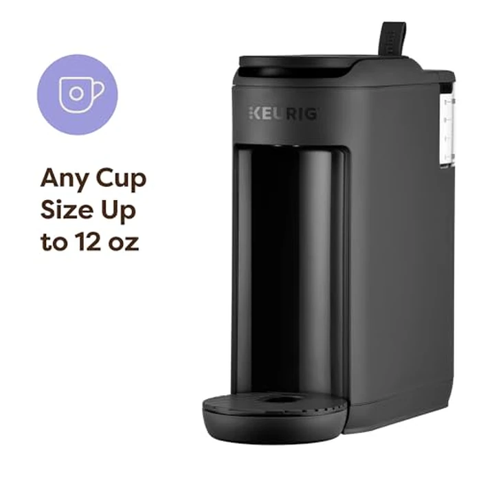 Keurig K-Mini Mate Single Serve K-Cup Pod Coffee Maker, Brews Up to 12 oz Cup, Compact Portable Coffee Machine for Small Spaces, Great for Dorms & Offices, Black by Keurig - Image 3